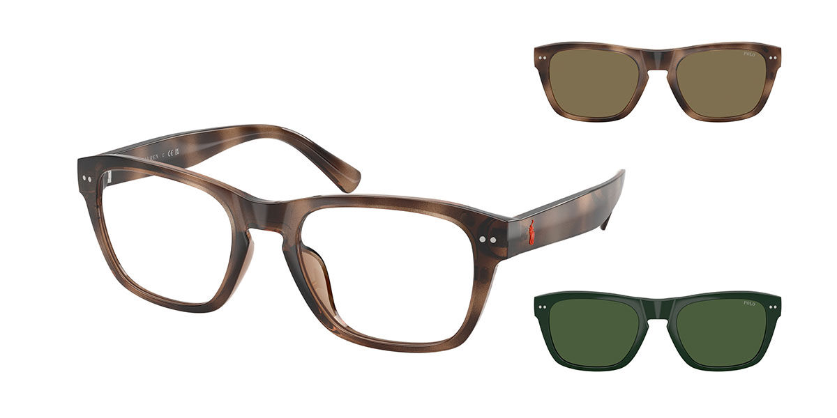 Polo Ralph Lauren PH4254U With Clip-On 500373 53 Lunettes De Vue Homme Ecailléesshell