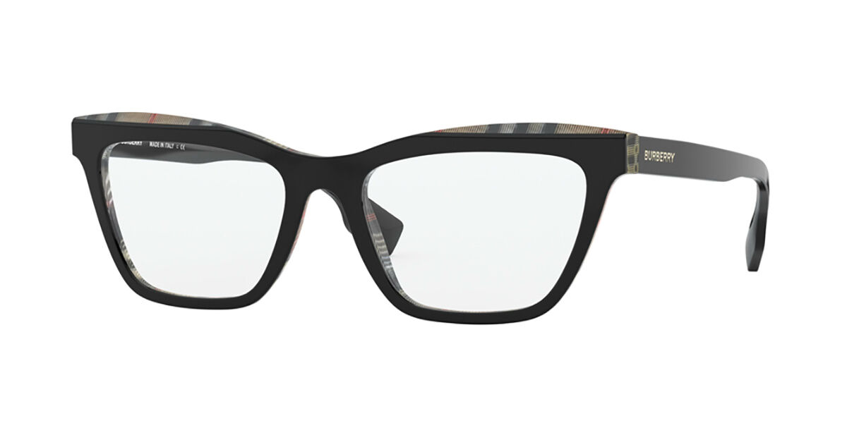 Burberry BE2309 RYDE 3828 Glasses Top Black On Vintage Check