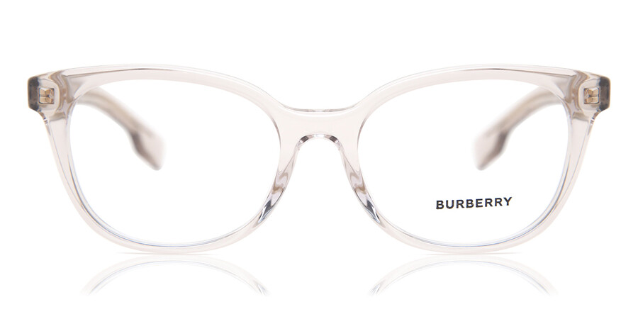 Burberry BE2291 3780 Eyeglasses in Transparent Pink | SmartBuyGlasses USA