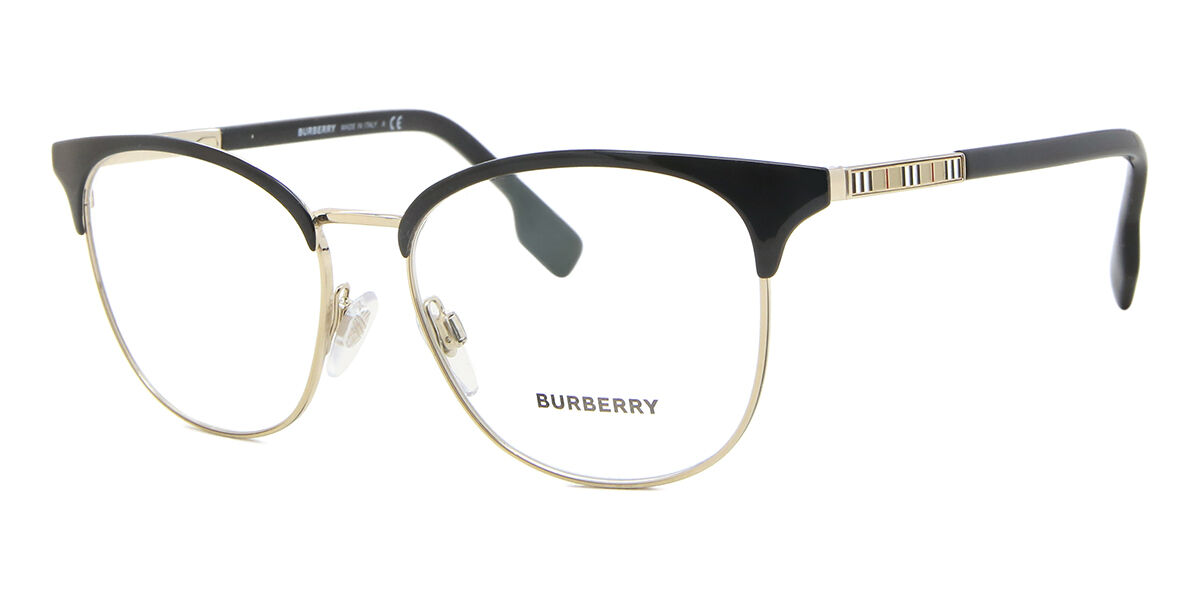 正規品 BURBERRY by SAFILO メガネ ブラウン スクエアA251 Burberry 0BE3119 11098G Jude Square Full Rim Light Gold