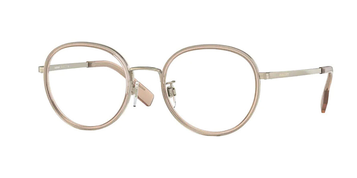 Burberry BE1358D Asian Fit 1323 Glasses Transparent Gold
