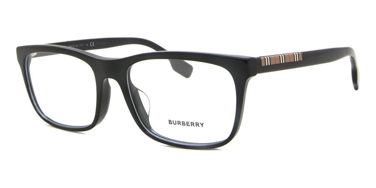 メガネ Burberry BE2384F Premium Dark Green Square Asian Fit Burberry BE2384 Eyeglasses | LensCrafters