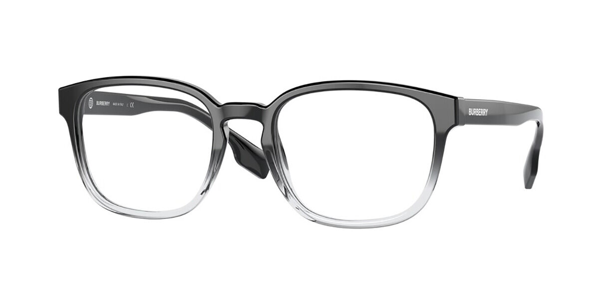 Burberry BE2344 EDISON 3955 Glasses Black White | VisionDirect Australia