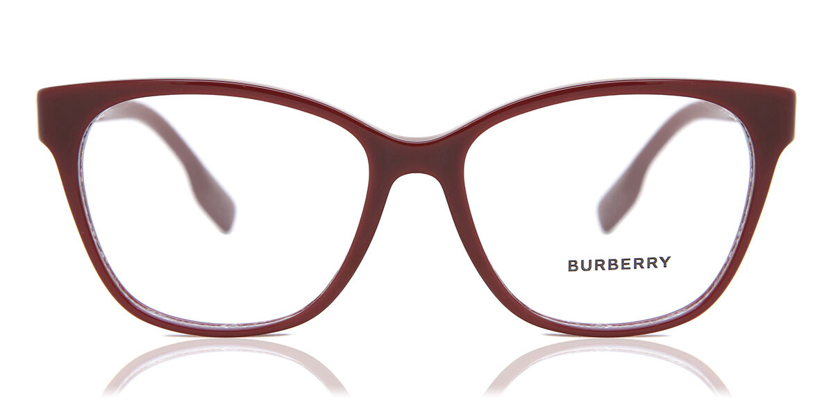 Burberry burgundy clearance eyeglasses