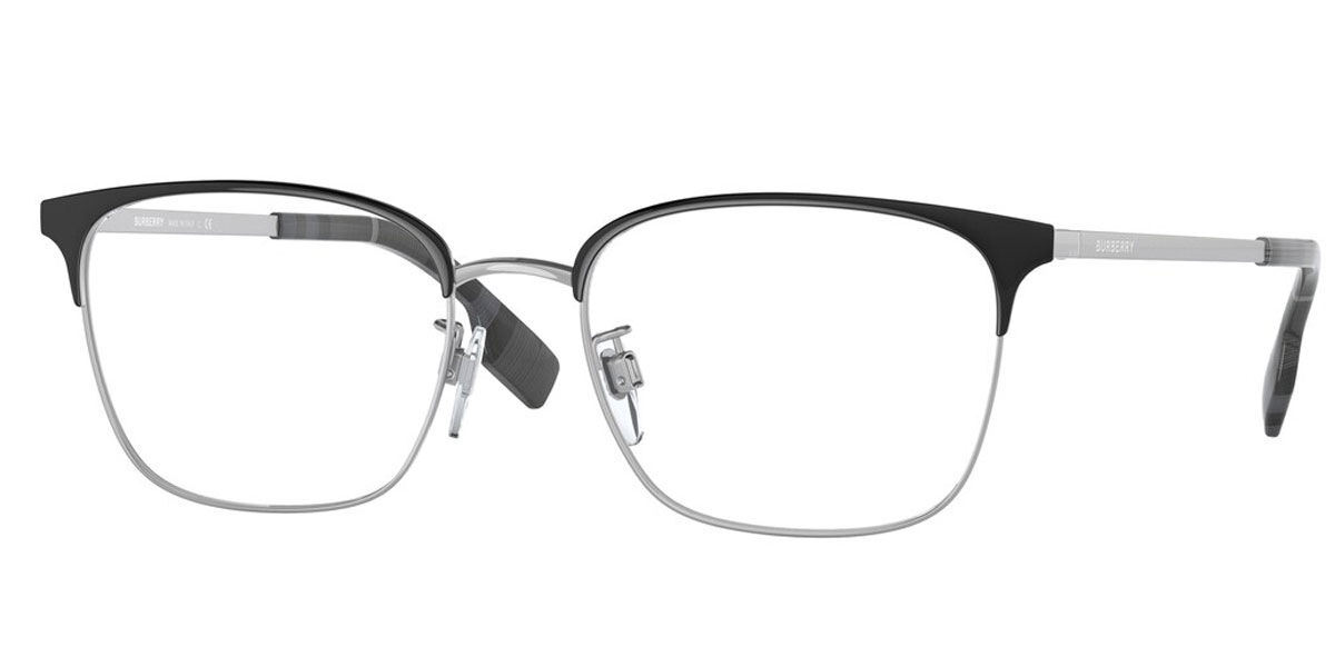 Burberry BE1338D Asian Fit 1335 Glasses Black Gunmetal | VisionDirect ...