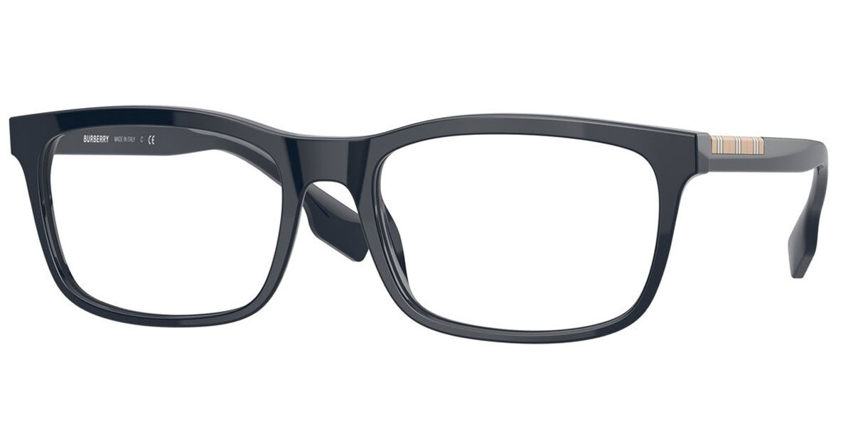 Burberry BE2334F ELM Asian Fit 3961 Glasses Dark Blue | SmartBuyGlasses UK