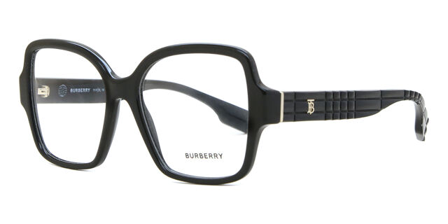 Burberry BE2374 3001 Black Eyeglasses | SmartBuyGlasses US display picture 1