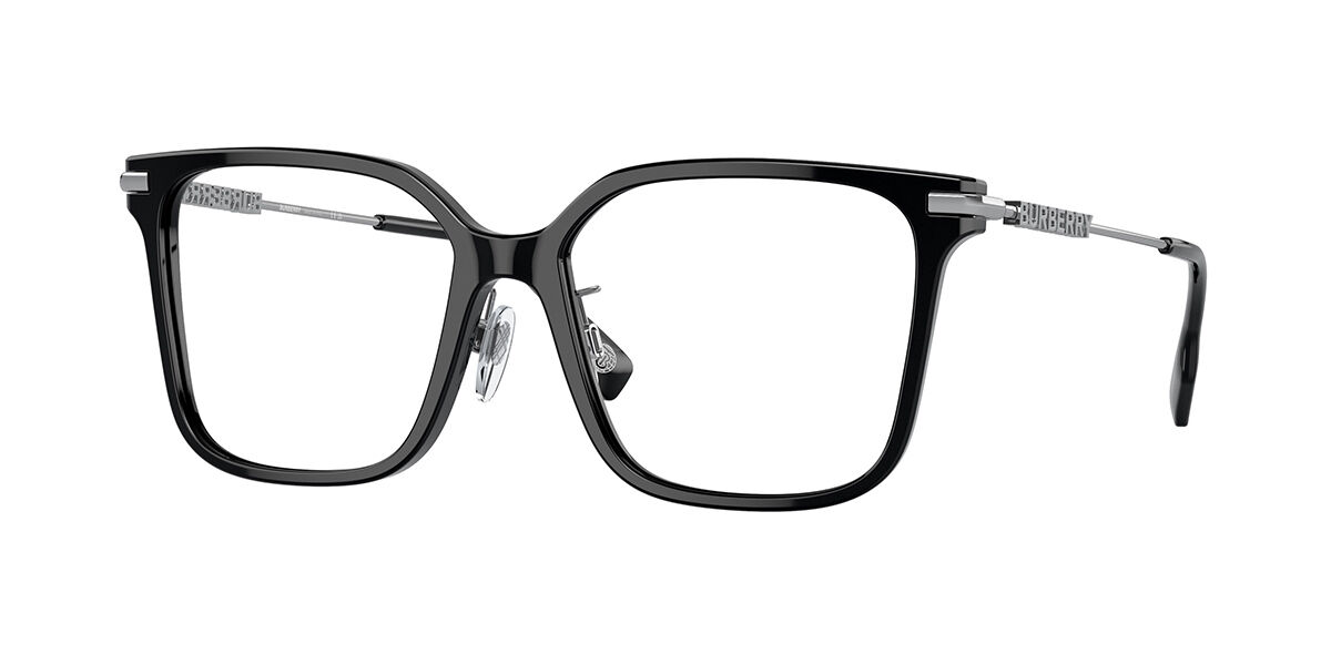 Burberry BE2376 ELIZABETH Asian Fit 3001 Glasses Black | SmartBuyGlasses UK