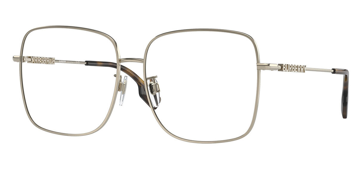 Burberry BE1378D QUINCY Asian Fit 1109 Goldene Damen Brillen