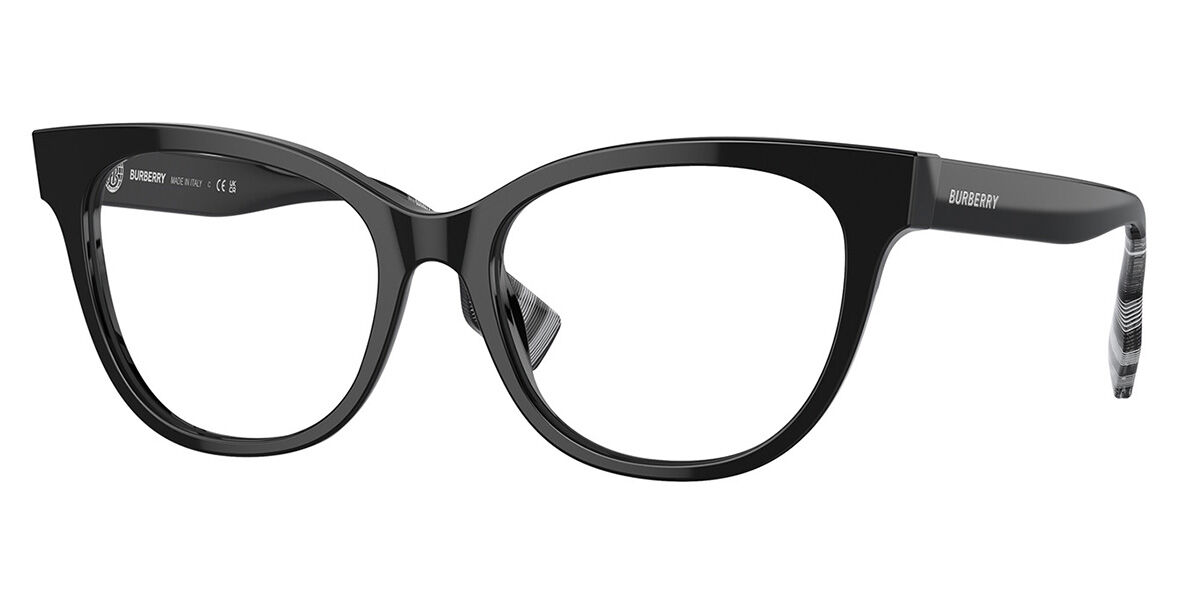 Burberry BE2375F EVELYN Asian Fit 3001 Eyeglasses in Black