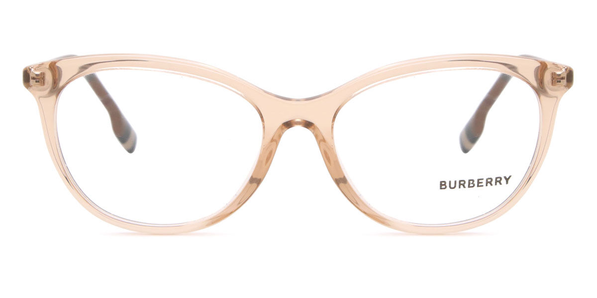 試着のみ】BURBERRY キャットアイサングラス クリアフレーム 試着のみ