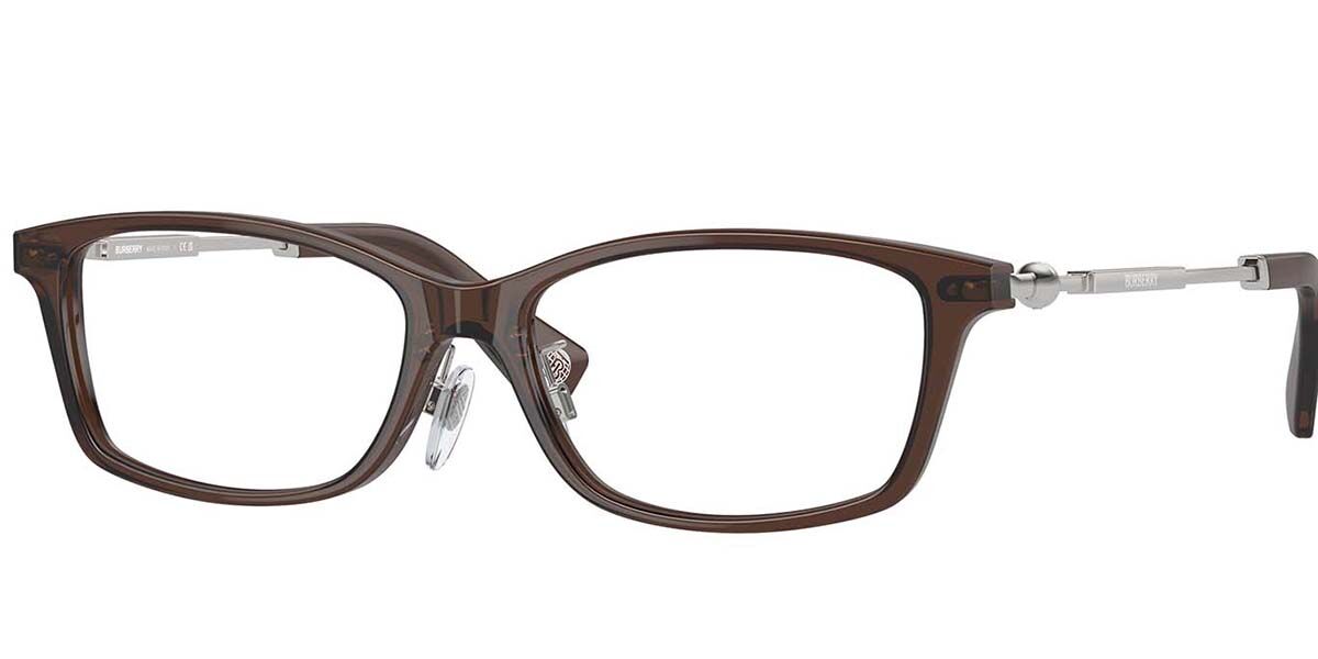 Burberry BE2414D Asian Fit 4116 Men's Glasses Brown Size - Free Lenses - HSA/FSA Insurance - Blue Light Block Available
