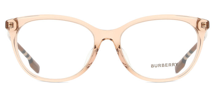 NEW BURBERRY EYEGLASSES BROWN WOMEN EYEWEAR BURBERRY BE2389F 4087 Burberry BE2389F Asian Fit 4087 Vintage Checkered Brown Grey  main image 2