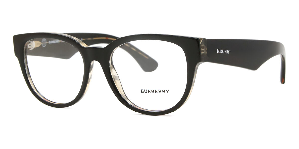 メガネ BURBERRY Woman Optical frames Black 0BE2410 4121 Burberry 0BE2410 Optical Frame 4121 Black - eye-oo.com