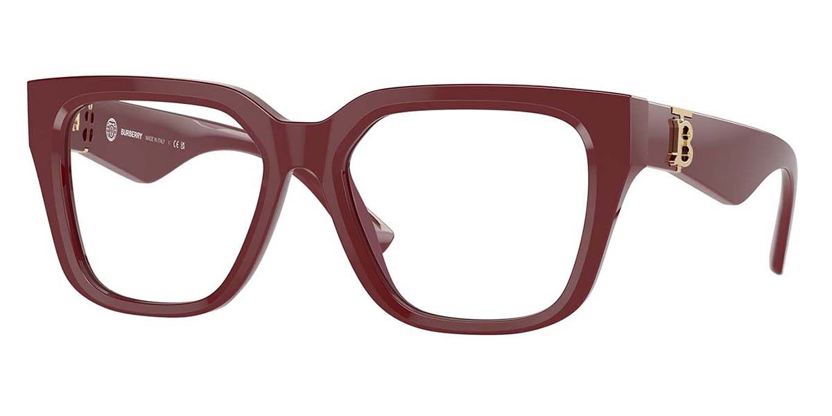 Burberry BE2403F Asian Fit 4119 Womens Glasses Burgundy Size - Free Lenses - HSA/FSA Insurance - Blue Light Block Available
