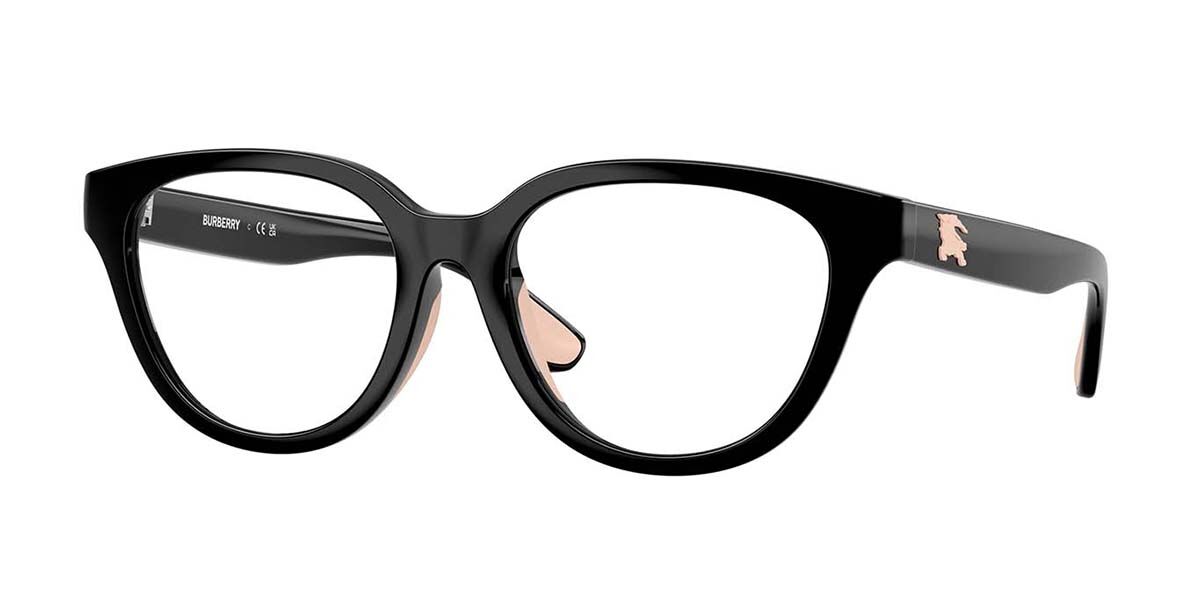 Burberry JB2013U Barn 3001 47 Svarta Glasögon (Endast Båge) Barn