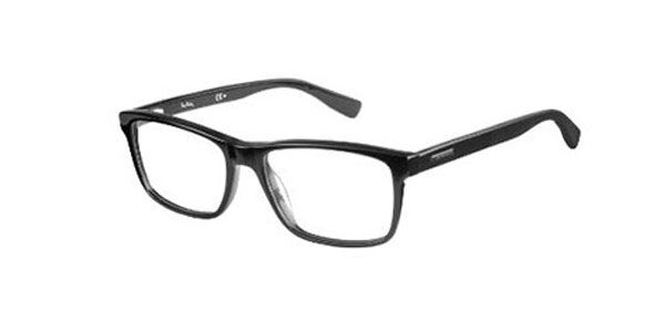 Photos - Glasses & Contact Lenses Pierre Cardin P.C. 6186 807 Men's Eyeglasses Black Size 53 ( 