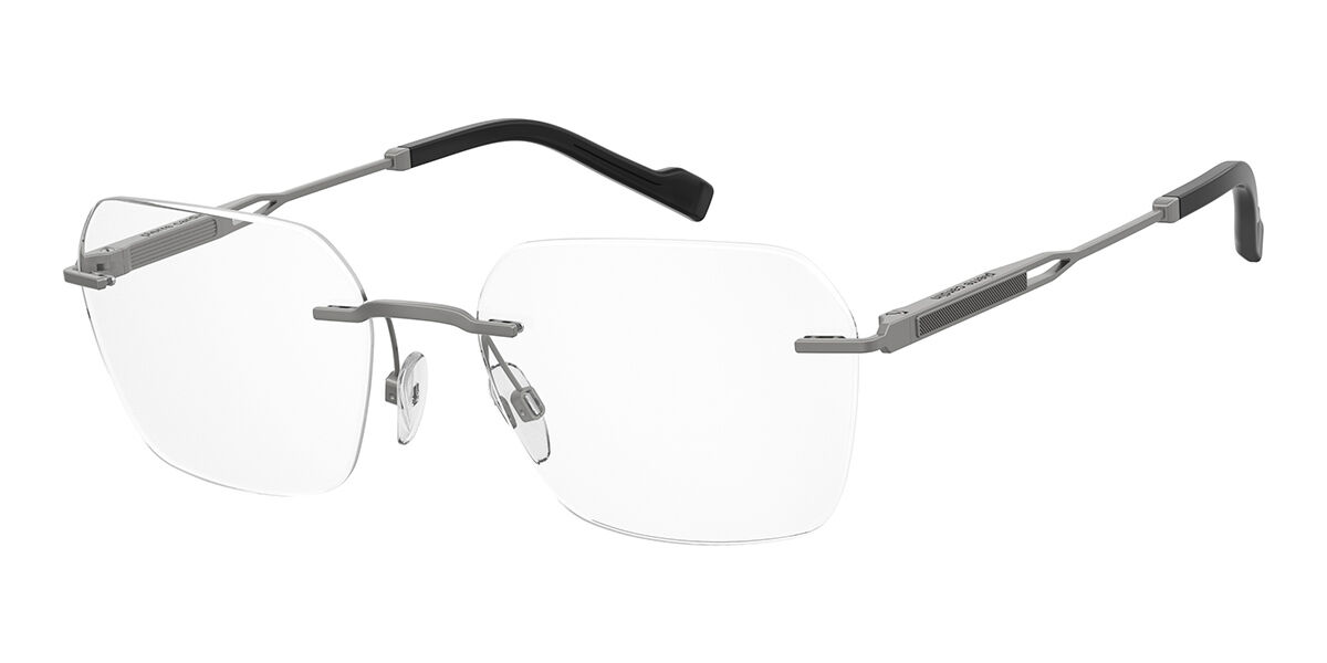Pierre Cardin P.c. 6921 Men's Glasses, , Size 57 In Matte Ruthenium