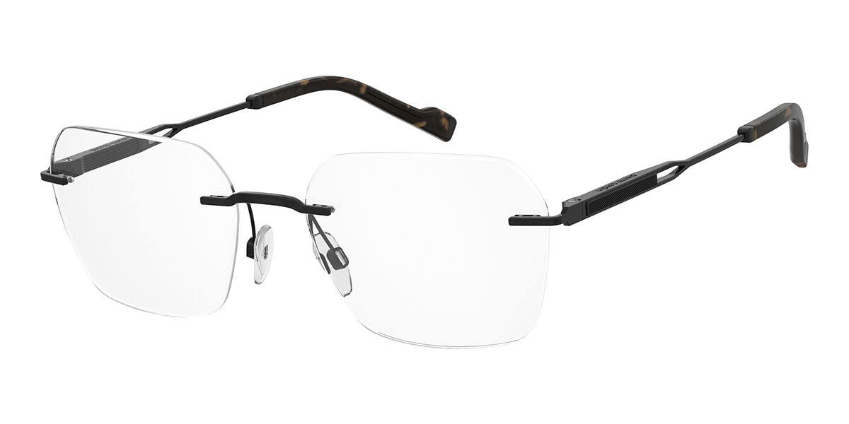 Pierre Cardin P.c. 6921 Men's Glasses, , Size 57 In Dark Ruthenium Black