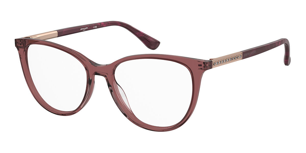 Pierre Cardin P.c. 8559 Women's Glasses, , Size 53 In Transparent Red