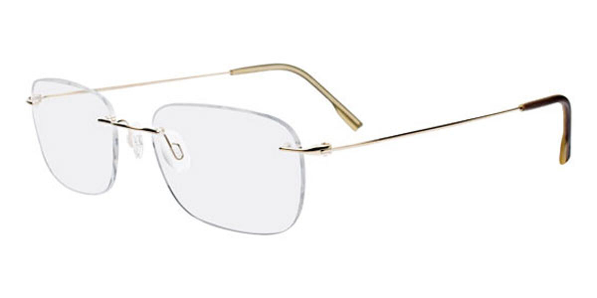 Calvin Klein CK536 041 Glasses Light Gold | VisionDirect Australia