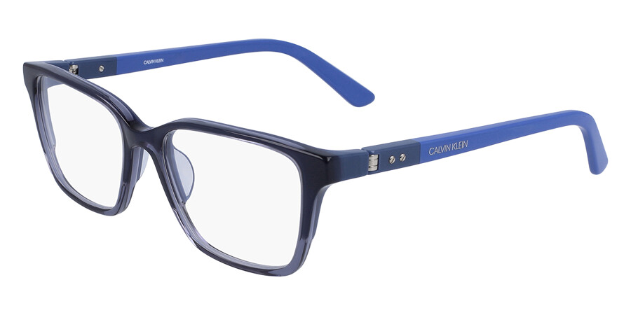 Calvin Klein CK19506 419 Glasses Blue | VisionDirect Australia