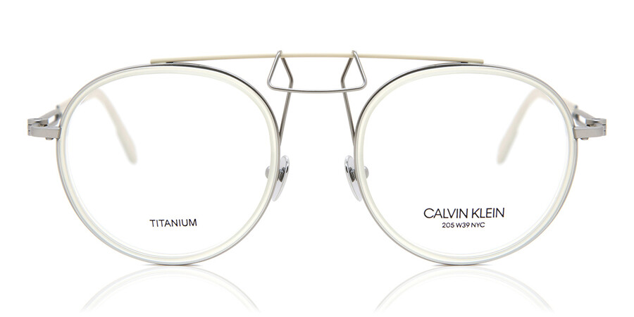 Calvin Klein CKNYC1870 741 Glasses Silver | VisionDirect Australia