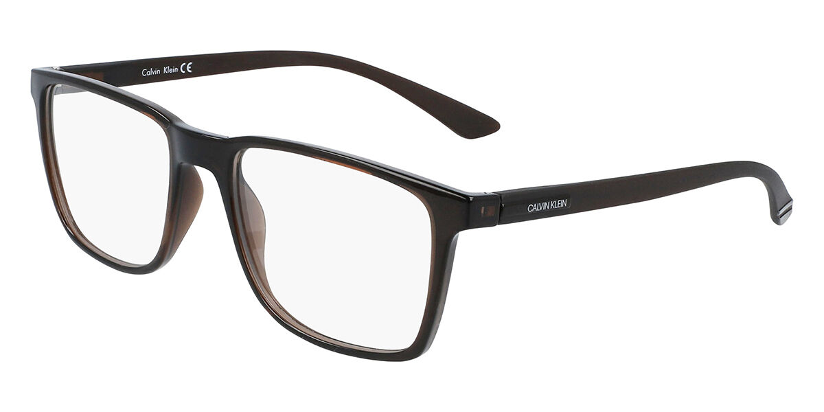 Calvin Klein CK19573 210 Eyeglasses in Dark Brown | SmartBuyGlasses USA