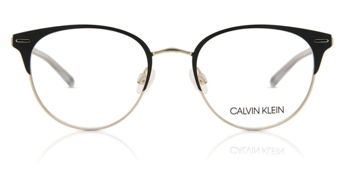 Calvin Klein Ck21303 001 Eyeglasses In Black Gold Smartbuyglasses Usa 9096