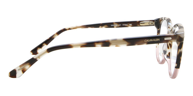 Calvin Klein CK21710 111 White Tortoise Pink Eyeglasses  display picture 3