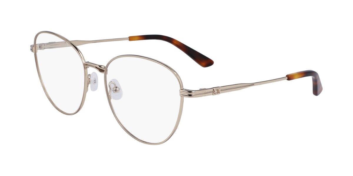 Calvin Klein CK23105 717 Glasses Pale Gold | VisionDirect Australia