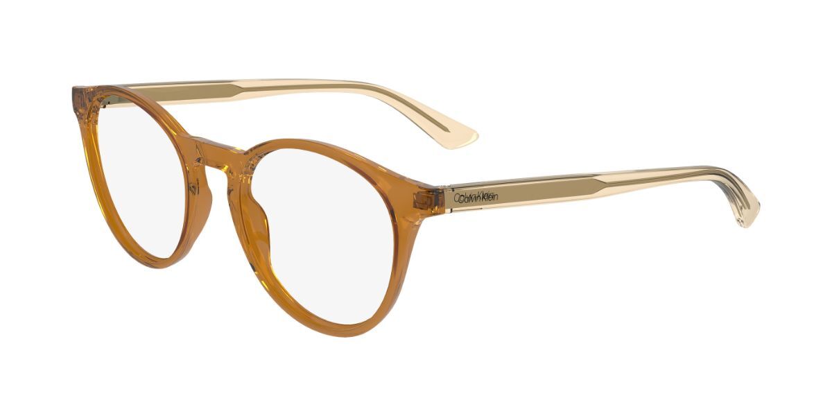 Calvin Klein CK23549 208 Eyeglasses in Transparent Sand Brown ...