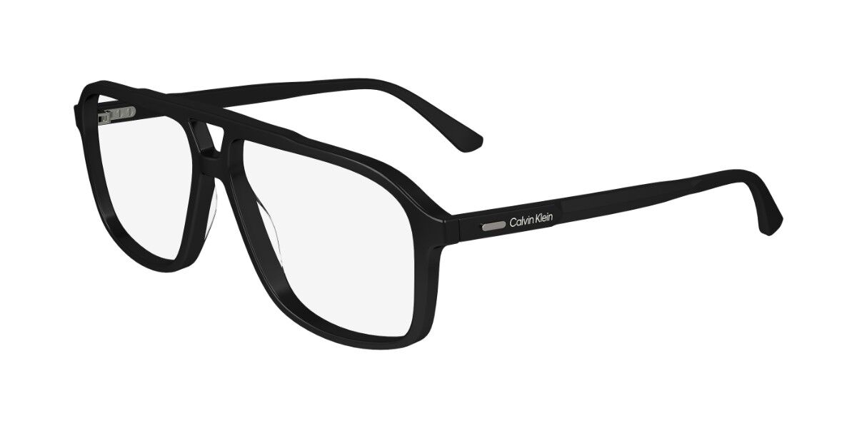 Photos - Glasses & Contact Lenses Calvin Klein CK24518 001 Men's Eyeglasses Black Size 57 (Fram 