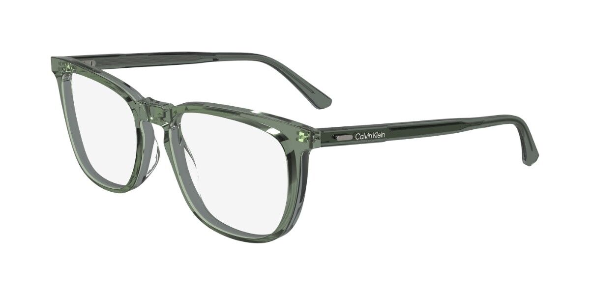 Photos - Glasses & Contact Lenses Calvin Klein CK24519 300 Men's Eyeglasses Green Size 53 (Fram 