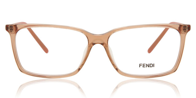 Fendi 945 749 Transparent Brown Eyeglasses | SmartBuyGlasses US display picture 1