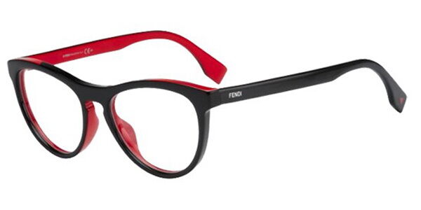 red fendi eyeglasses