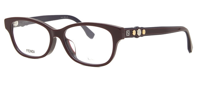 Fendi FF 0281/F Asian Fit B3V Purple Eyeglasses  display picture 1