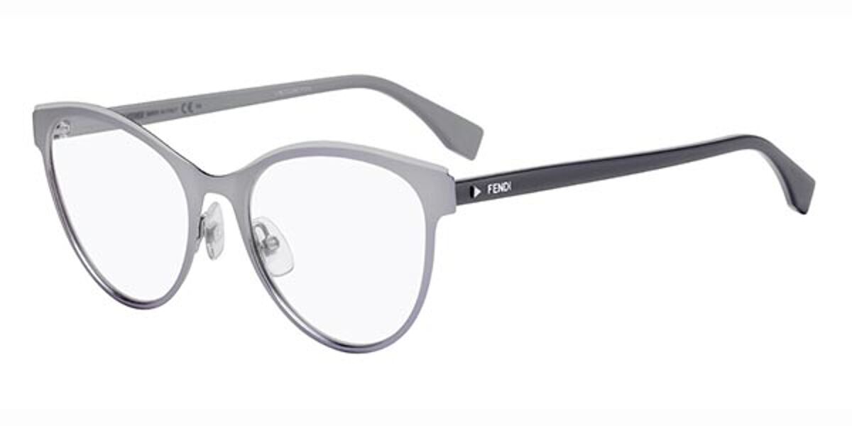 Fendi FF 0278 427 Eyeglasses in Grey | SmartBuyGlasses USA