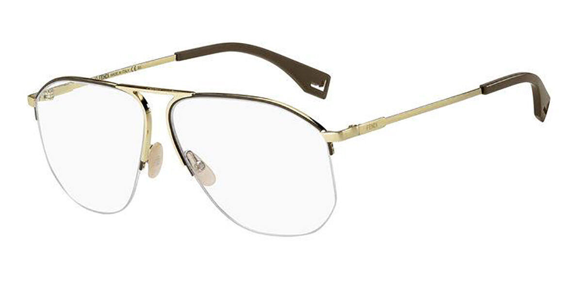 fendi metal frame eyeglasses