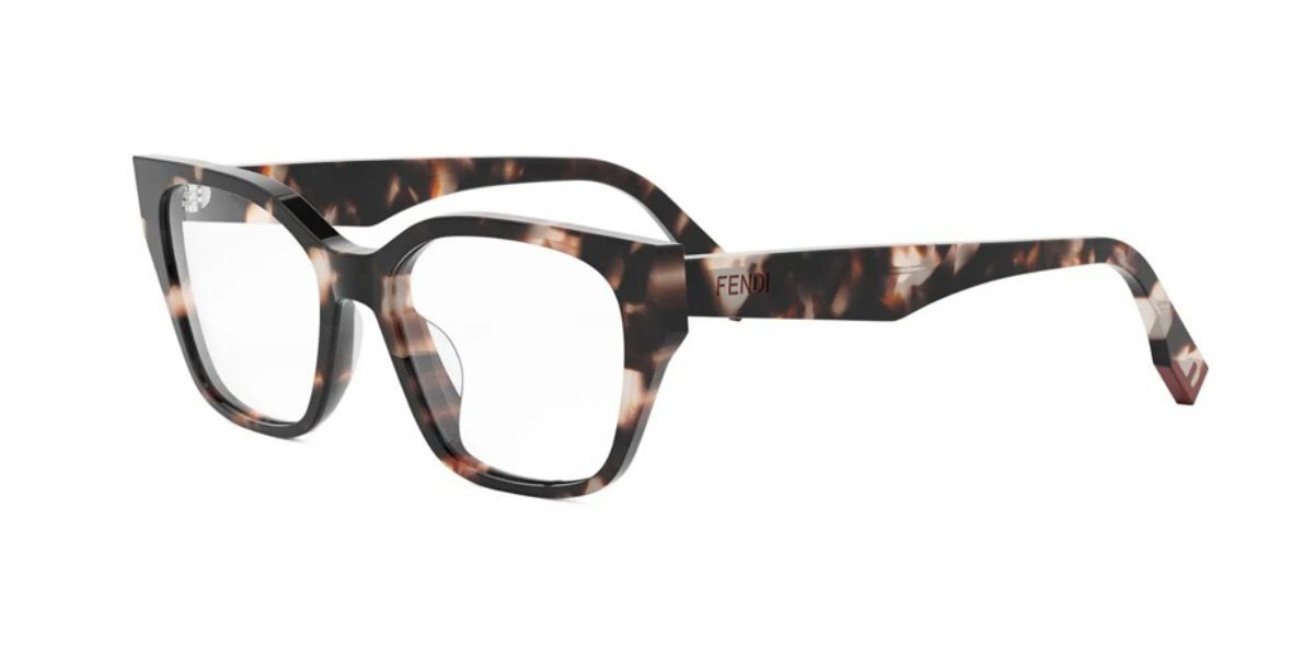 Fendi Fe50001i Women's Glasses, Tortoiseshell, Size 52