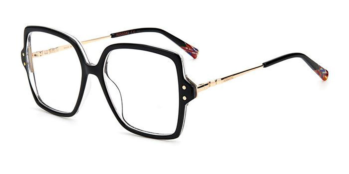 Photos - Glasses & Contact Lenses Missoni MIS 0005 807 Women's Eyeglasses Black Size 53  (Frame Only)