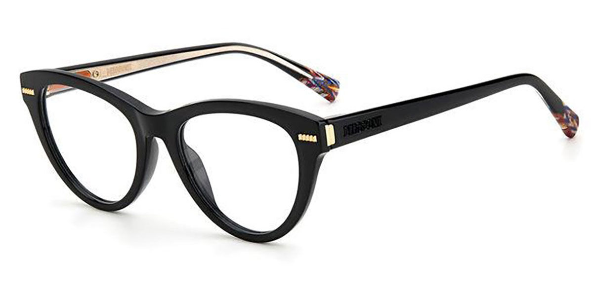 Photos - Glasses & Contact Lenses Missoni MIS 0073 807 Women's Eyeglasses Black Size 51  (Frame Only)