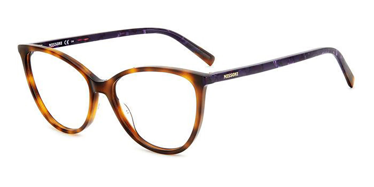 Photos - Glasses & Contact Lenses Missoni MIS 0136 05L Women's Eyeglasses Tortoiseshell Size 55 (Fra 