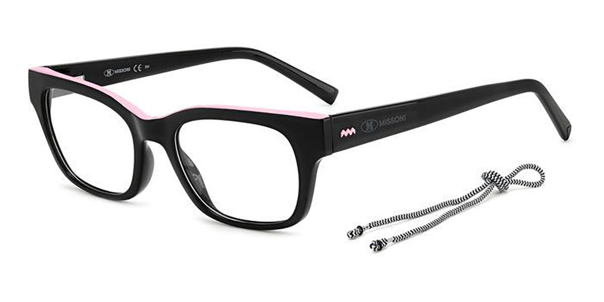 Photos - Glasses & Contact Lenses Missoni MMI 0138 807 Women's Eyeglasses Black Size 50  (Frame Only)