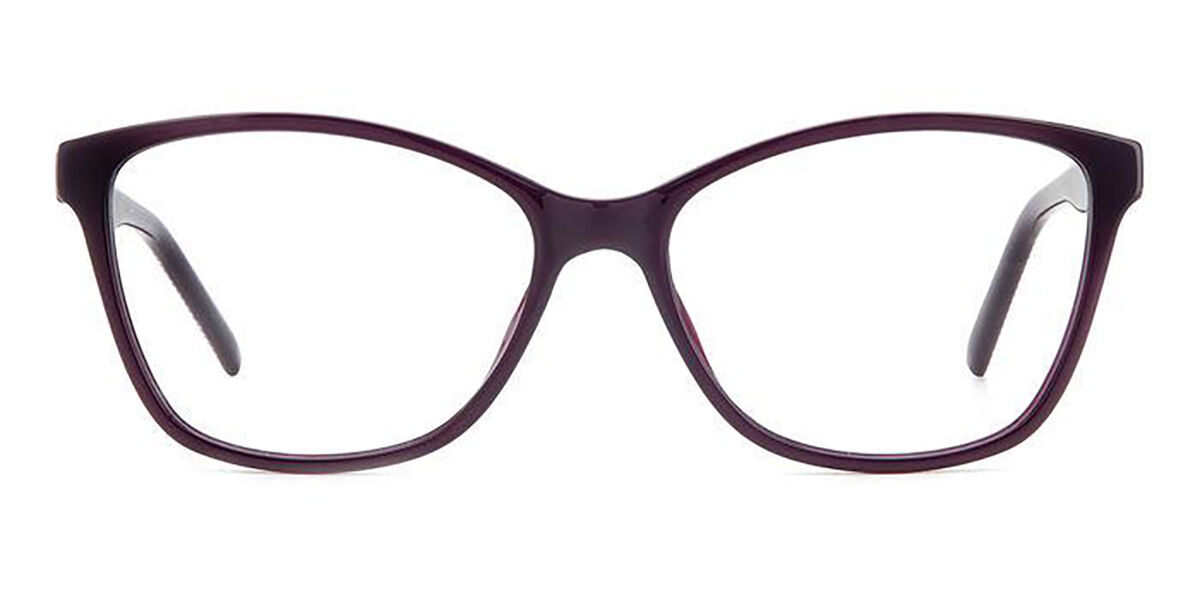 Photos - Glasses & Contact Lenses Missoni MMI 0144 B3V Women's Eyeglasses Purple Size 53 (Frame Only 