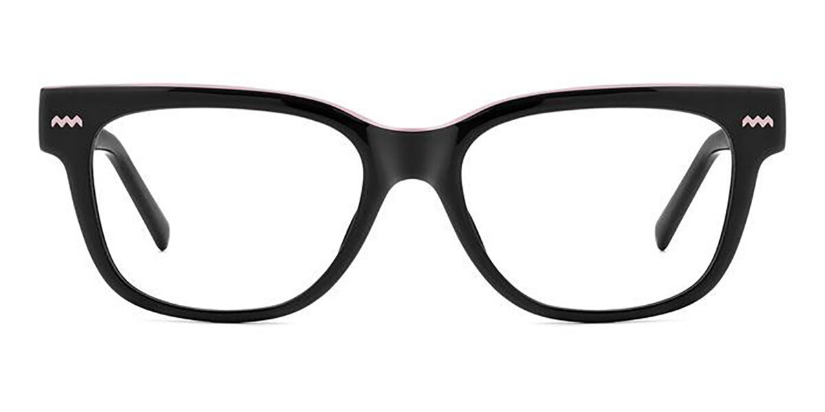 Photos - Glasses & Contact Lenses Missoni MMI 0154 807 Women's Eyeglasses Black Size 52  (Frame Only)