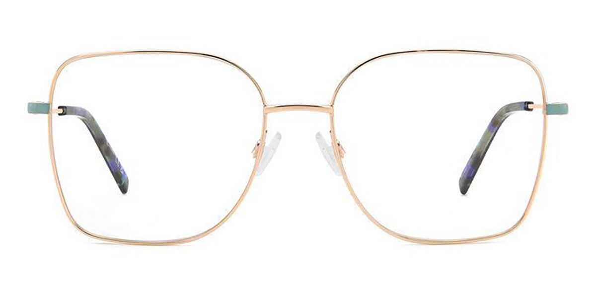 Missoni MMI 0167 DDB Women's Eyeglasses Gold Size 55 - Blue Light Block Available
