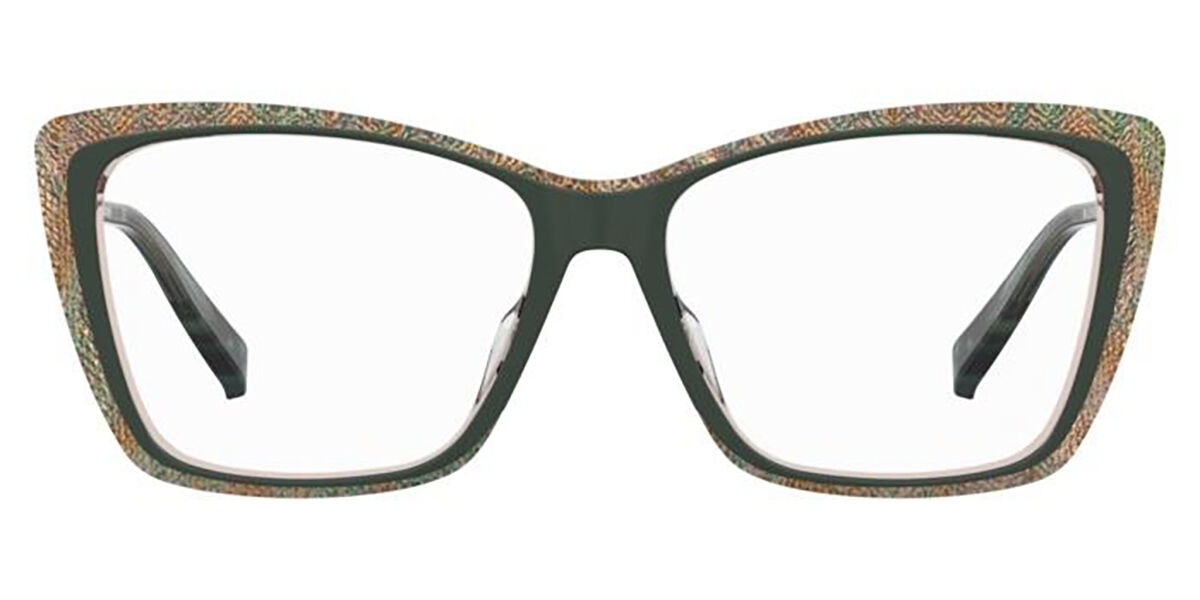 Photos - Glasses & Contact Lenses Missoni MIS 0166/G Asian Fit 038 Women's Eyeglasses Green Size 54 