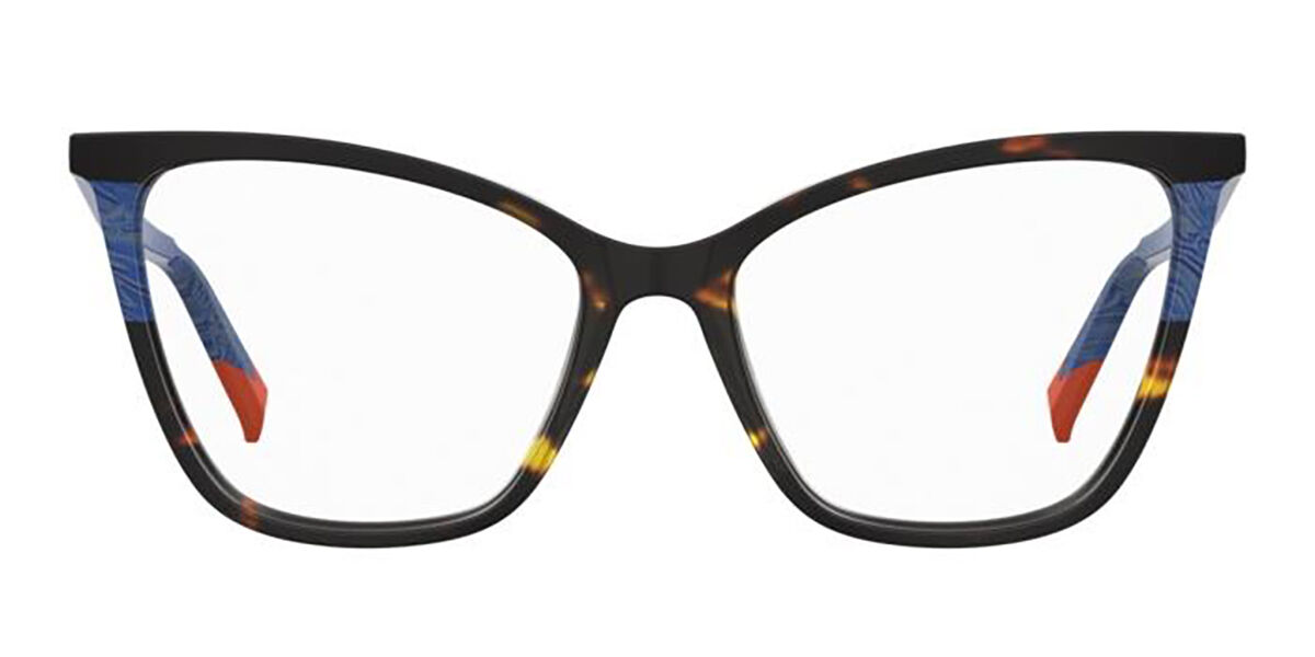 Photos - Glasses & Contact Lenses Missoni MIS 0177 1BJ Women's Eyeglasses Tortoiseshell Size 54 (Fra 