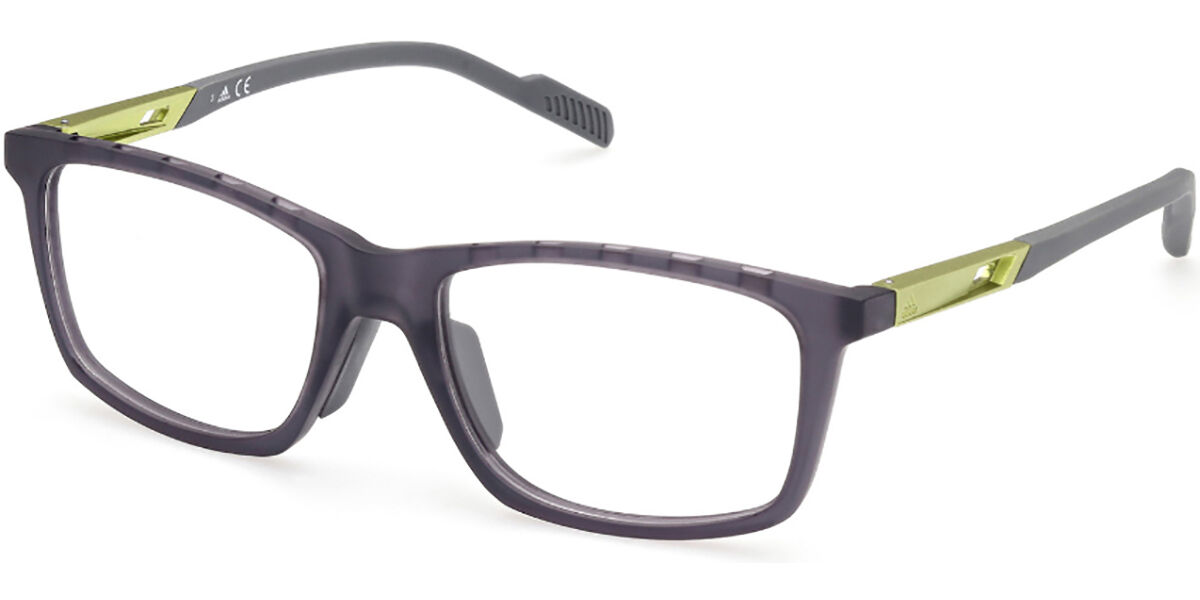 Photos - Glasses & Contact Lenses Adidas SP5013 020 Men's Eyeglasses Grey Size 56  - Blue (Frame Only)